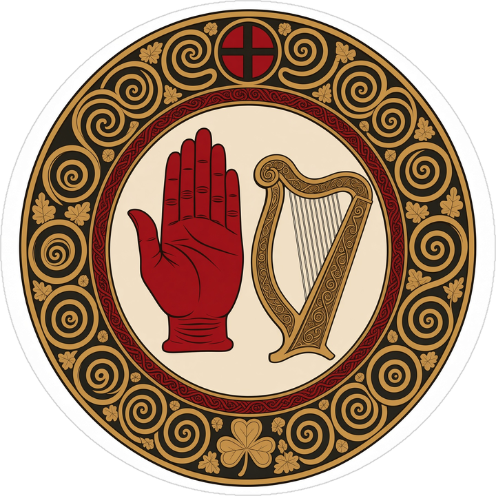 Authenticating emblem of the People of United Ulster